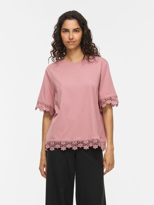 Immagine prodotto Vila VIVORA Rundhals Oberteil mit kurzen Ärmeln (XL)
