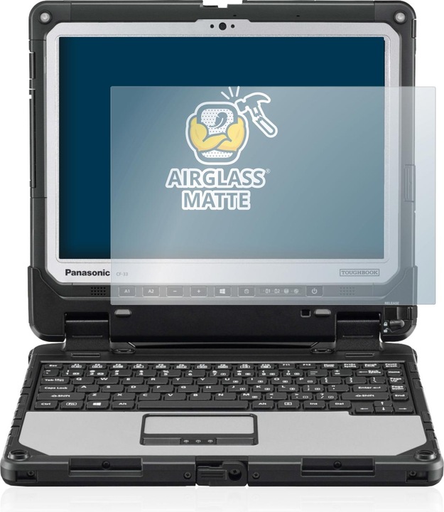 Productafbeelding BROTECT AirGlass Matte kogelwerende glasfolie (1 Stuk, Toughbook CF-33)