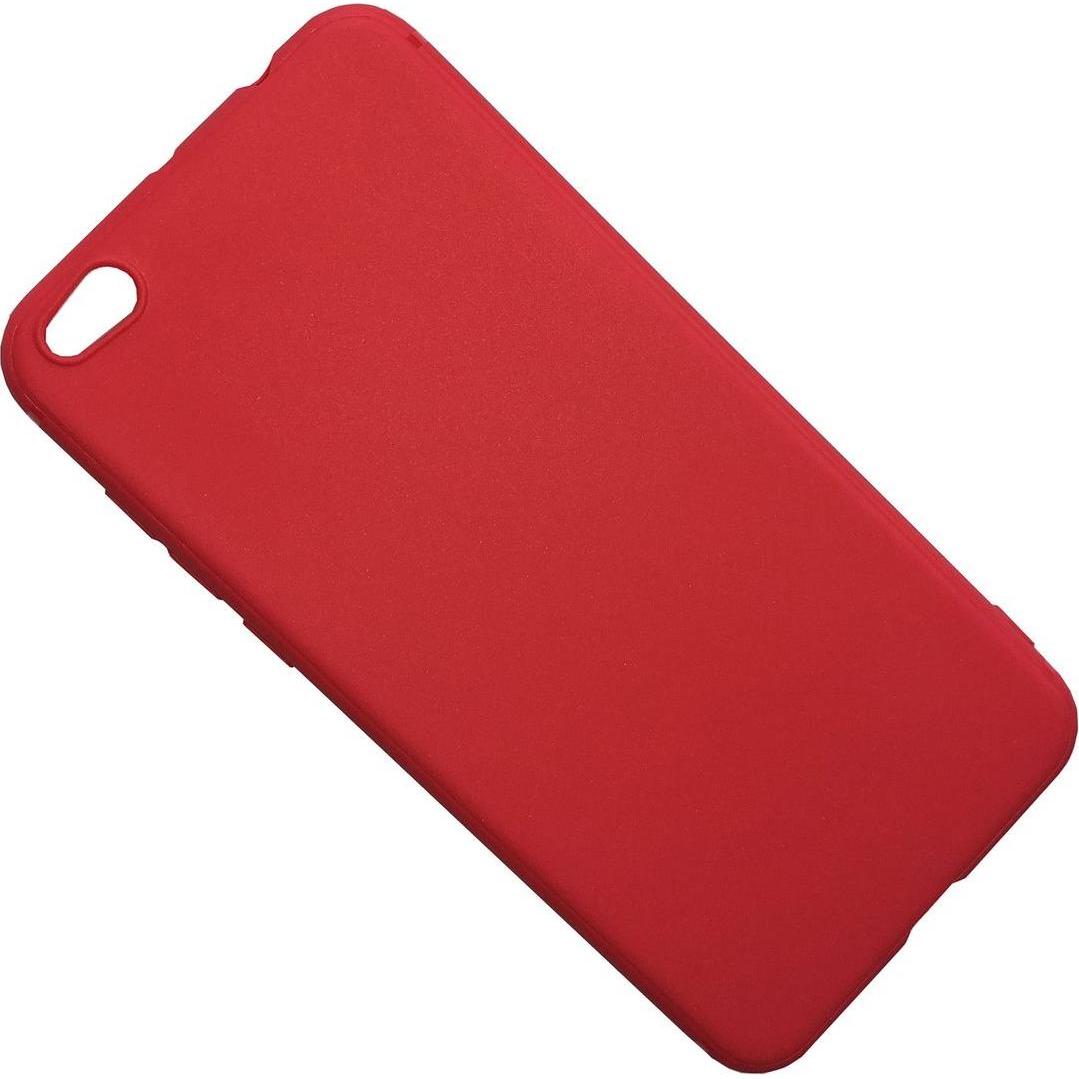 König Design Xiaomi Mi 5c Handyhülle Hülle Case Silikon Bumper Schutzhülle Rot (Xiaomi Mi 5c), Smartphone Hülle, Rot