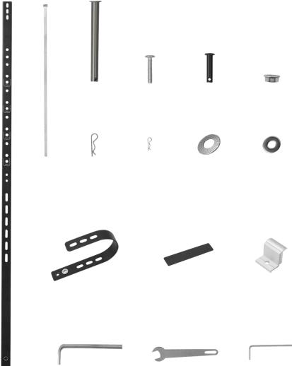 Actual product image EcoFlow Balcony Hook Kit (Solar system mounting material)