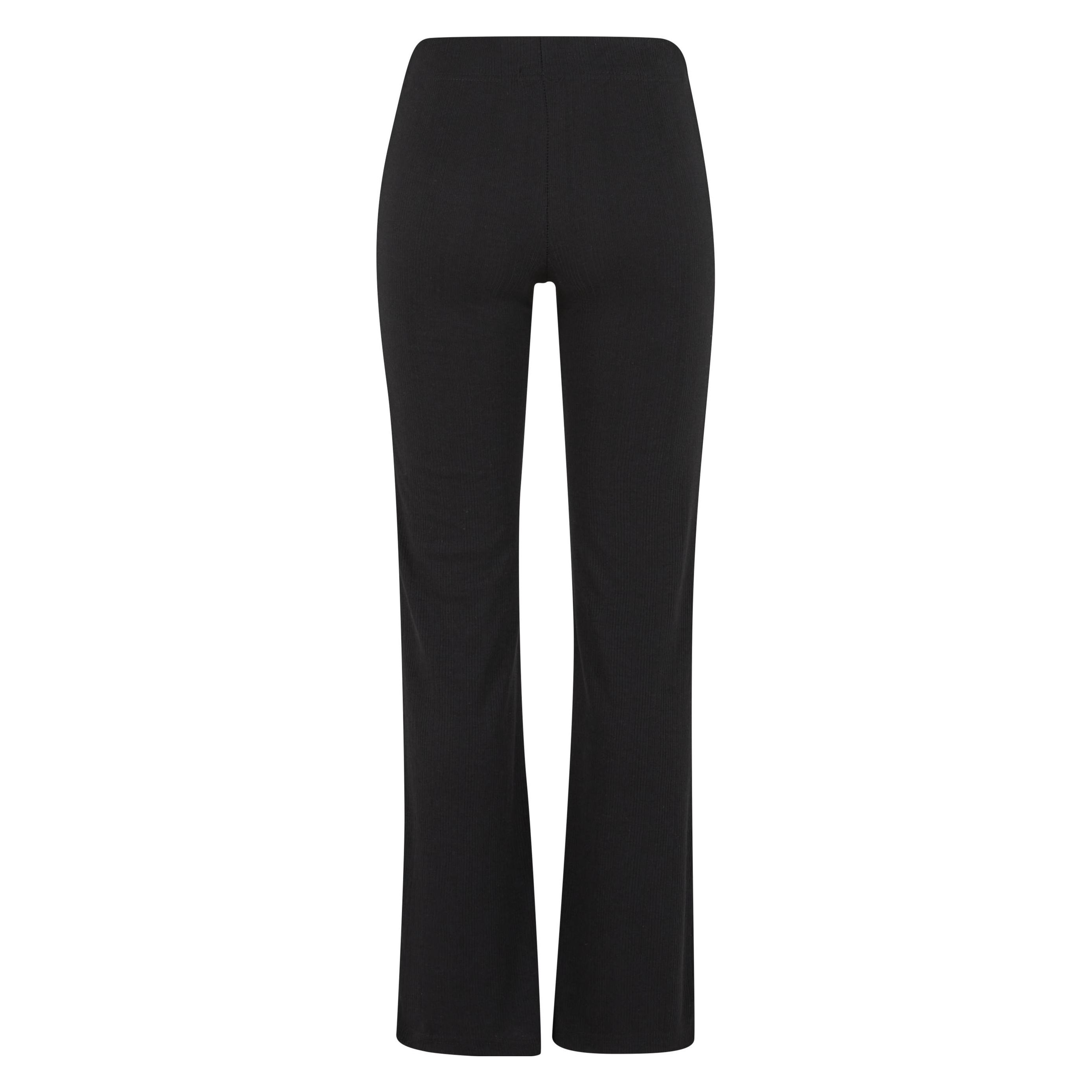 Urban Classics, Damen, Hosen, Rib, Schwarz, (L)