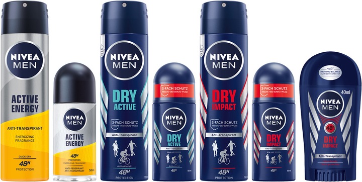 Produktbild Nivea Men Dry Active (Spray, 150 ml)
