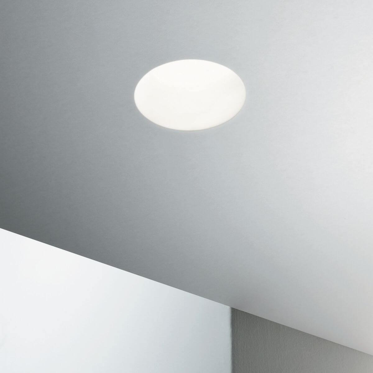 Thumbnail - Ideal lux, Wandleuchte + Deckenleuchte, SAMBA Einbauleuchte GU10 ⌀128mm dimmbar Weiss 150130 (GU10)