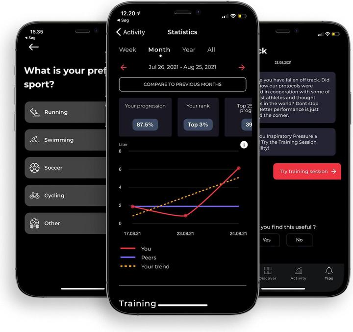Image du produit Airofit Application Breathing Coach