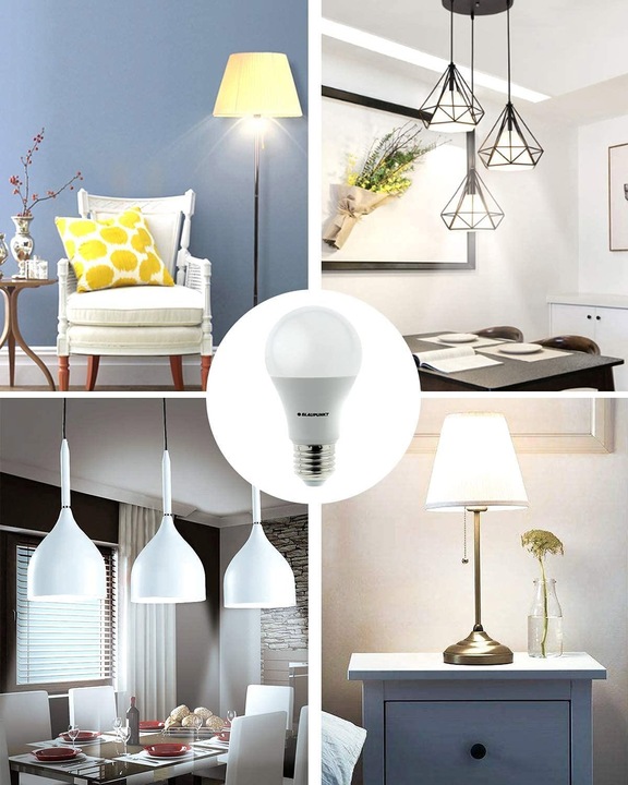Produktbild Blaupunkt LED E27 Glühbirne - 12W - Neutralweiss 4000K - Led Lampen - 4-er Pack (E27, 12 W, 1260 lm, 4 x, F)
