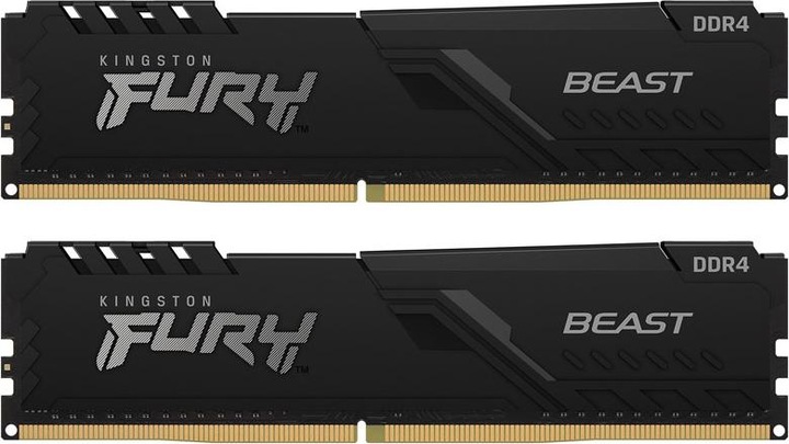 Productafbeelding Kingston FURY Beest (2 x 32GB, 3600 MHz, DDR4 RAM, DIMM 288 pin)