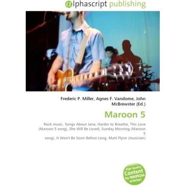 Maroon 5, Fachbücher