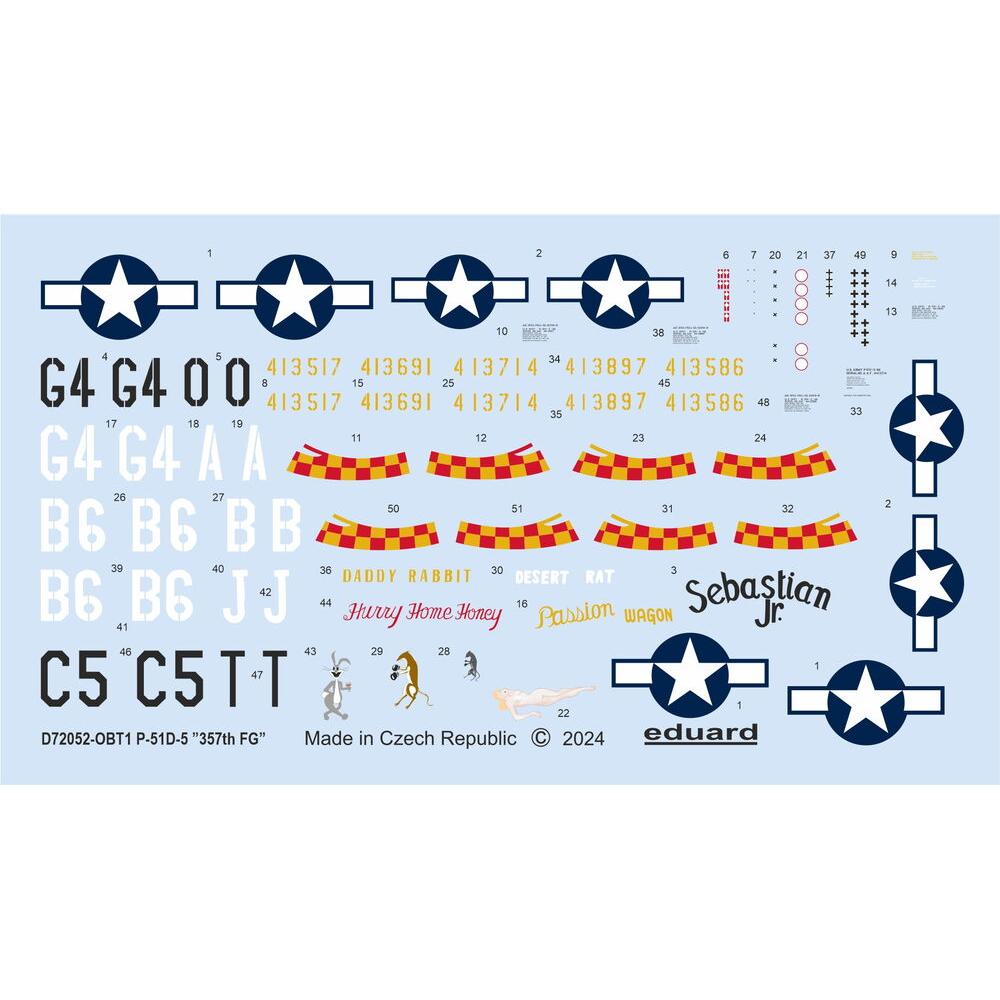 Eduard P-51D-5 357th FG
