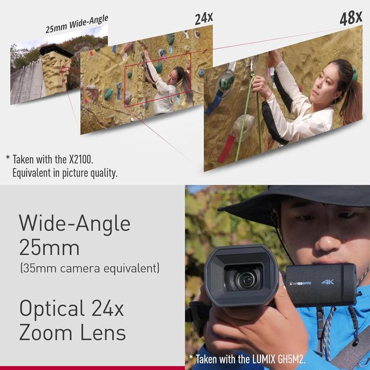 Immagine prodotto Panasonic HC-X1200E schwarz (8.29 Mpx, 24x)