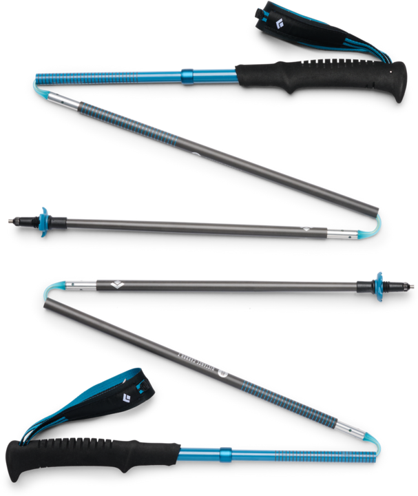 Productafbeelding Black Diamond Trekkingst?cke Distance Carbon Z (anthrazit/blau, 1 Paar, 110 cm) (110 cm)