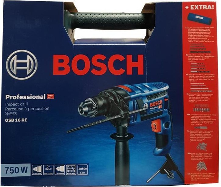 Actual product image Bosch Professional GSB16RE (Electrical connection)
