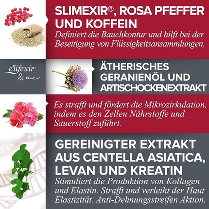 Actual product image E'lifexir Vientre Plano Intensive Defining Volume, Dehydrating and Toning the Stomach Firming Cream (Body cream, 150 ml)