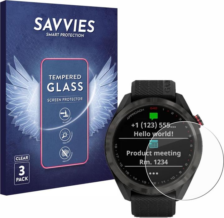 Produktbild Savvies Panzerglas Hartglas Displayschutz (Approach S42)