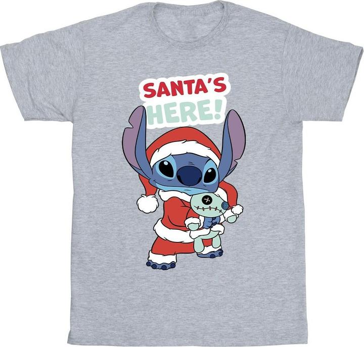 Produktbild Disney Lilo & Stitch Santa's Here TShirt (M)