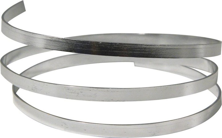 Produktbild Rayher Aludraht flach formbar silber 2m (2 m)