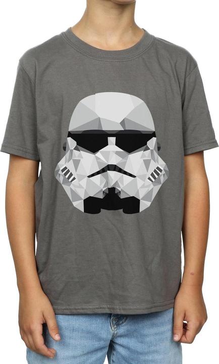 Produktbild Star Wars Stormtrooper Geometric Helmet TShirt Jungen (152, 158)