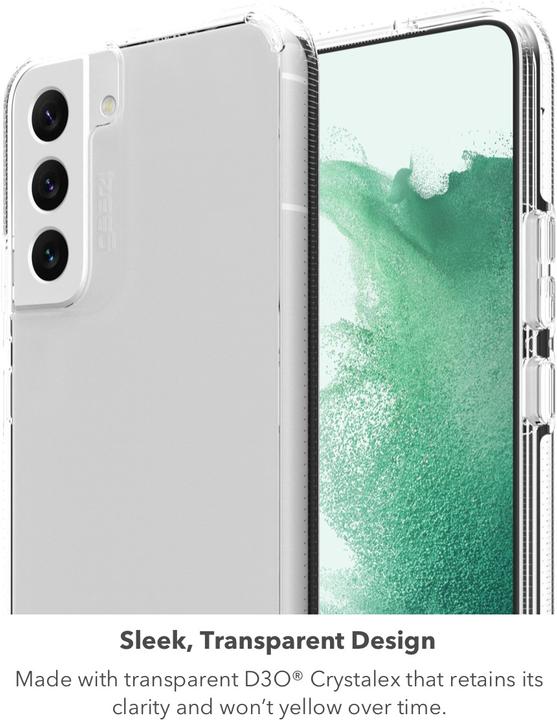 Immagine prodotto gear4 Copertura posteriore D3O Crystal Palace Galaxy S22+ Clear (Samsung Galaxy S22+)