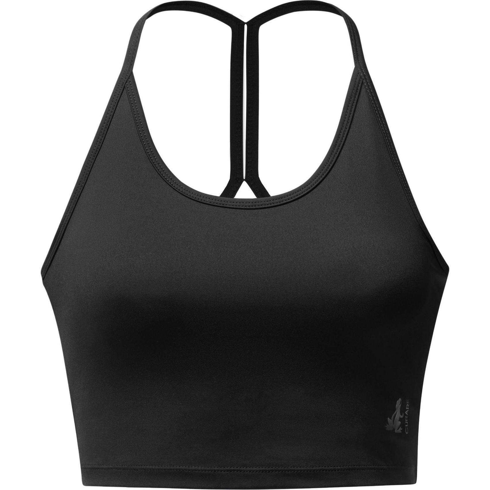 Curare, Sport-BH, Yoga Bra Basic (S), Schwarz, S