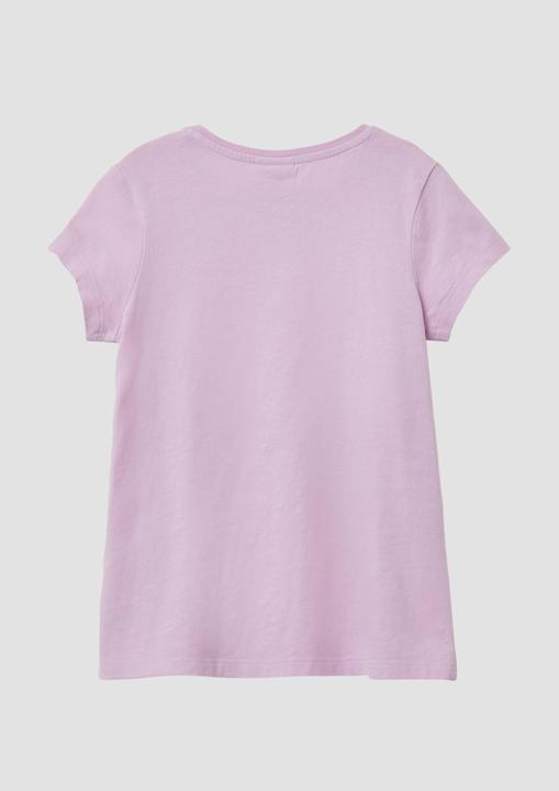 Actual product image S.Oliver T-Shirt T-Shirt mit Print und Pailletten (140)