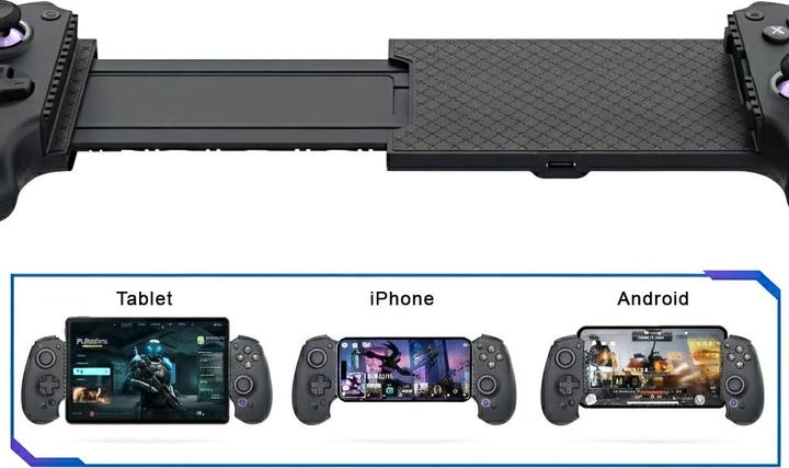 Actual product image Abxylute S9 Black - Mobile Gaming Controller (Android, iOS)