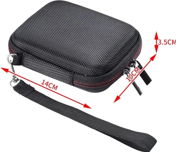 Actual product image Only-Bags.Store Hard Drive Carrying Case for Samsung T7 Touch SSD. Shockproof hard case organiser