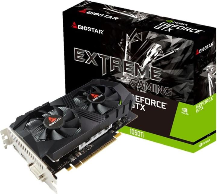 Actual product image Biostar GeForce GTX 1050 Ti (4 GB)