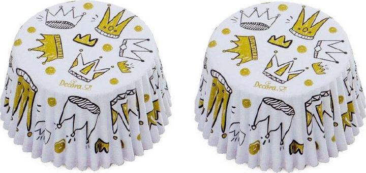 Produktbild Decora PAPIERFÖRMCHEN KRONE 50 X 32 MM 36ST.