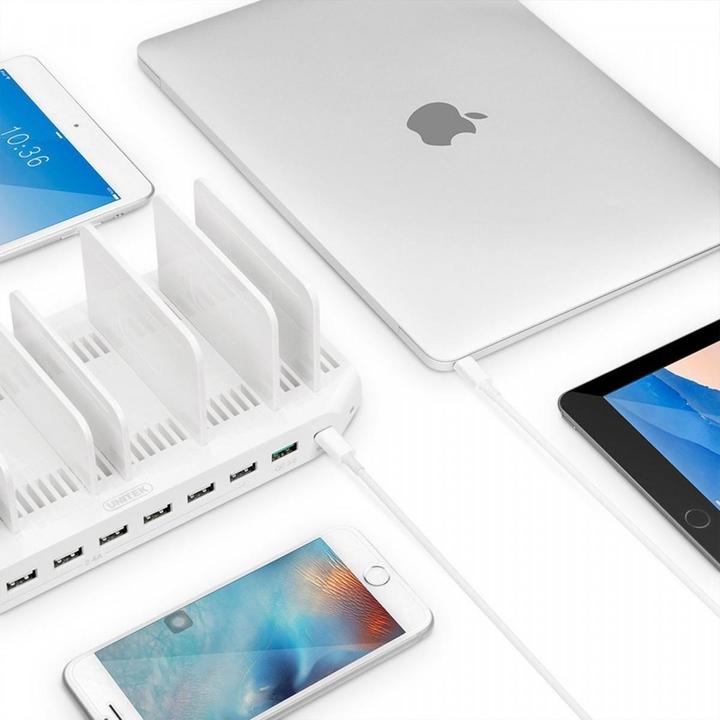 Actual product image Unitek Y-2190A Charging Station (96 W, 2 ports)