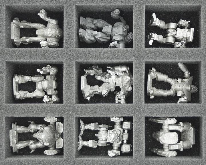 Image du produit Feldherr LBM29 - Boîte de rangement FSLB150 pour BattleTech - 77 Mechs