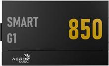 Actual product image AeroCool Smart G1 80 PLUS Gold Netzteil, PCIe 5.1, ATX 3.1 - 850 Watt, schwarz (850 W)