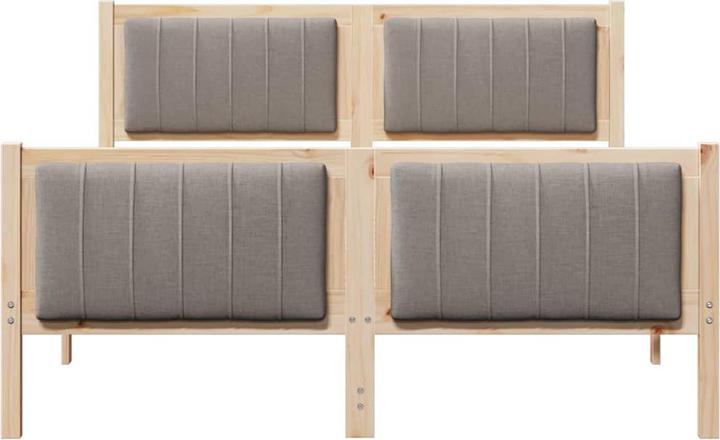 Image du produit vidaXL Plattformbettgestell (140 x 190 cm)