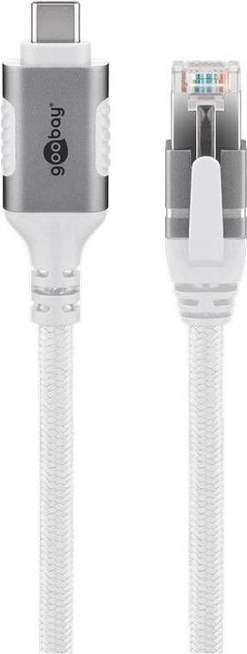 Produktbild Goobay Ethernet-Kabel CAT6 USB-C 3.1 auf RJ45 (USB-C, RJ45 (1x))