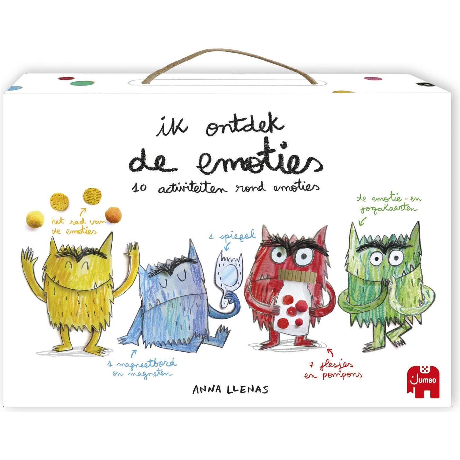 Jumbo Ik Leer Ontdekken - Color Monster (Olandese)