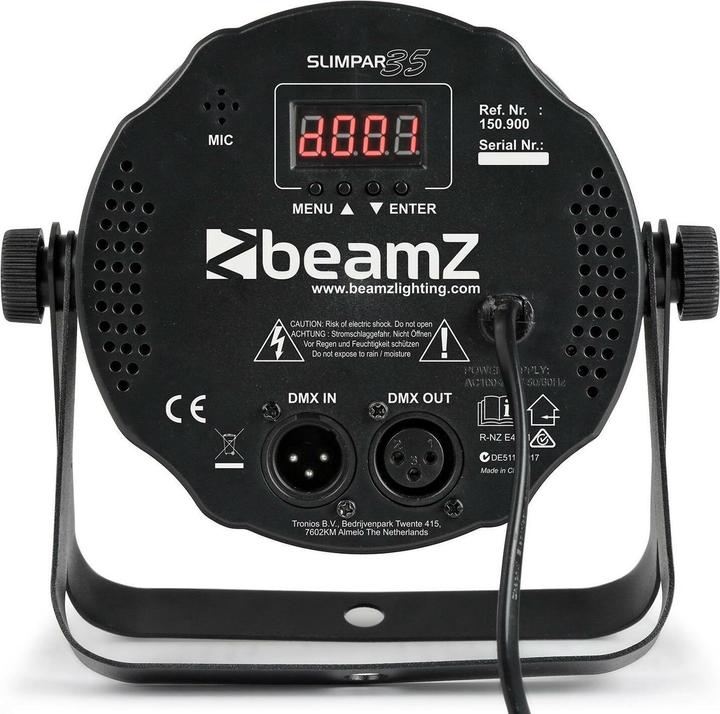 Actual product image BeamZ SlimPar 35 (3 W, LED)