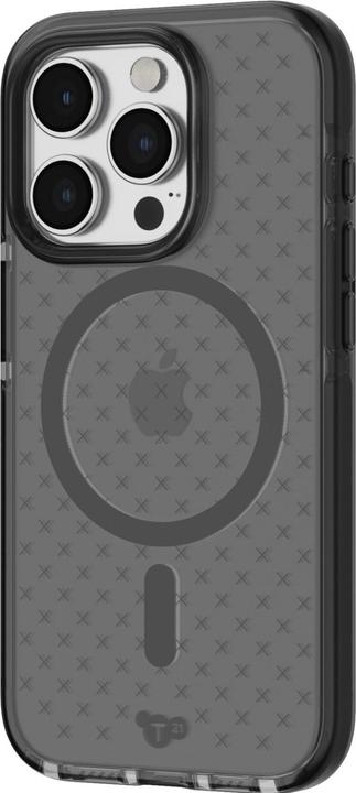 Actual product image tech21 EvoCheck Case MagSafe for iPhone 15 Pro Smokey/Black (Apple iPhone 15 Pro)