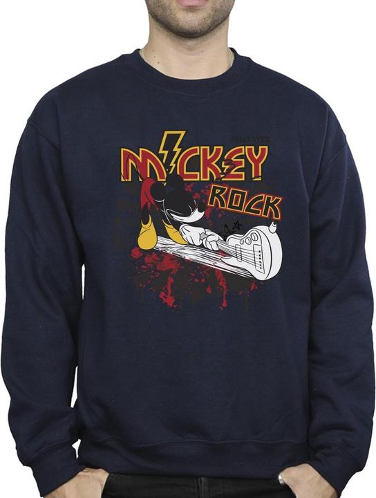 Produktbild Disney Mickey Mouse Smash Guitar Rock Sweatshirt (L)