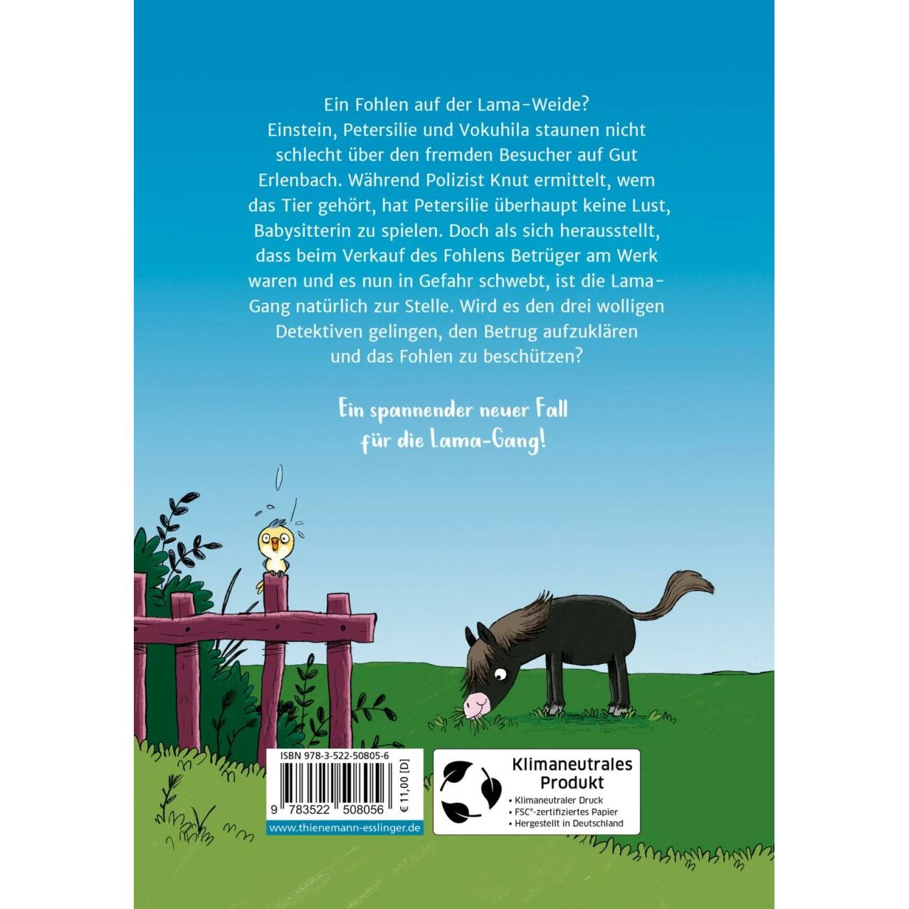 Thumbnail - Die Lama-Gang. Mit Herz & Spucke 4: Auf die Hufe, fertig los!, Kinderbücher von Heike Eva Schmidt, Nikolai Renger