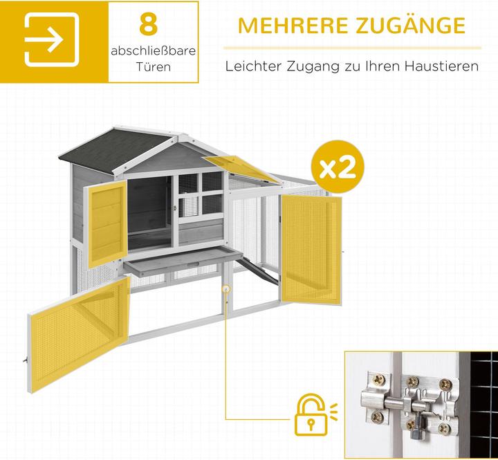 Immagine prodotto PawHut Conigliera