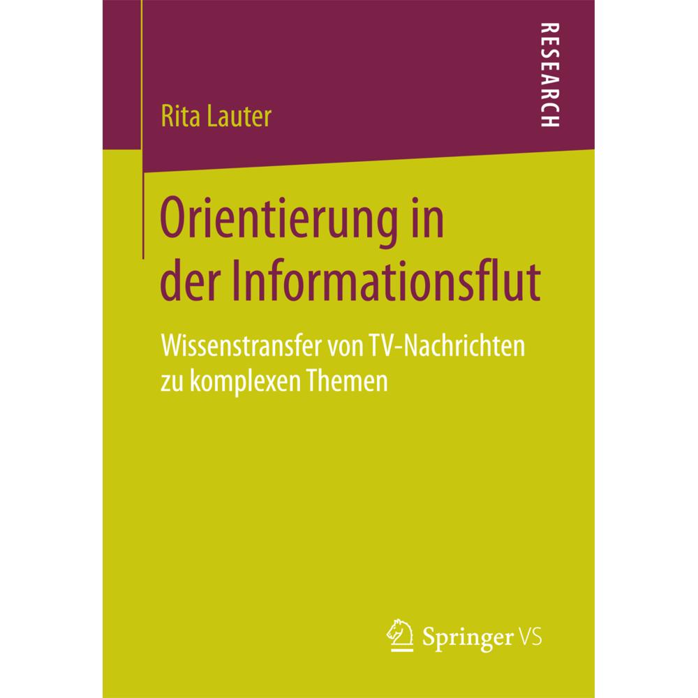 Orientierung in der Informationsflut, Fachbücher von Rita Lauter