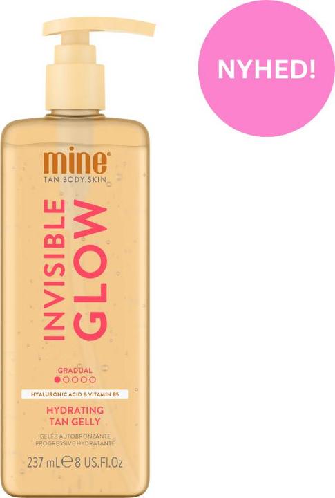 Minetan - Invisible Glow 237 ml - GRADUAL TAN GELLY (Self tanning gel, 237 ml)