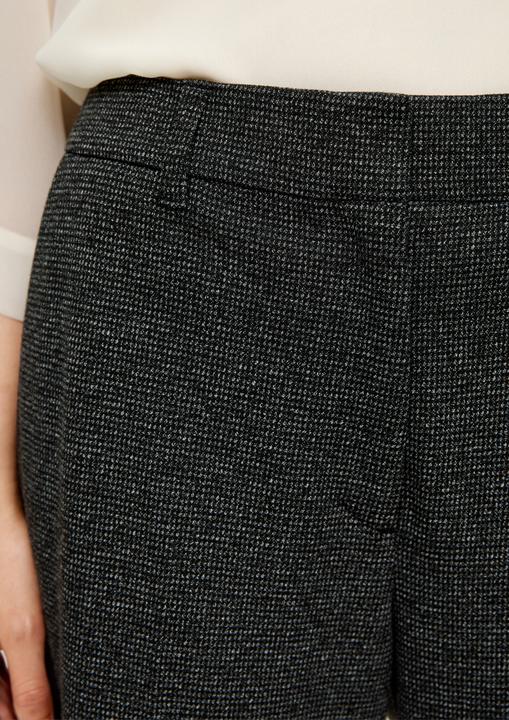 Produktbild s.Oliver Hose Regular: Gemusterte Culotte (36)