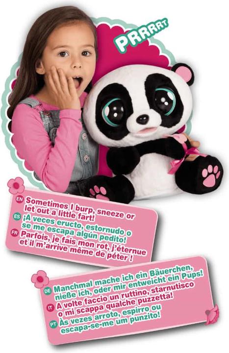 Actual product image Spectron Yoyo Panda Interactive plush toy (32 cm)