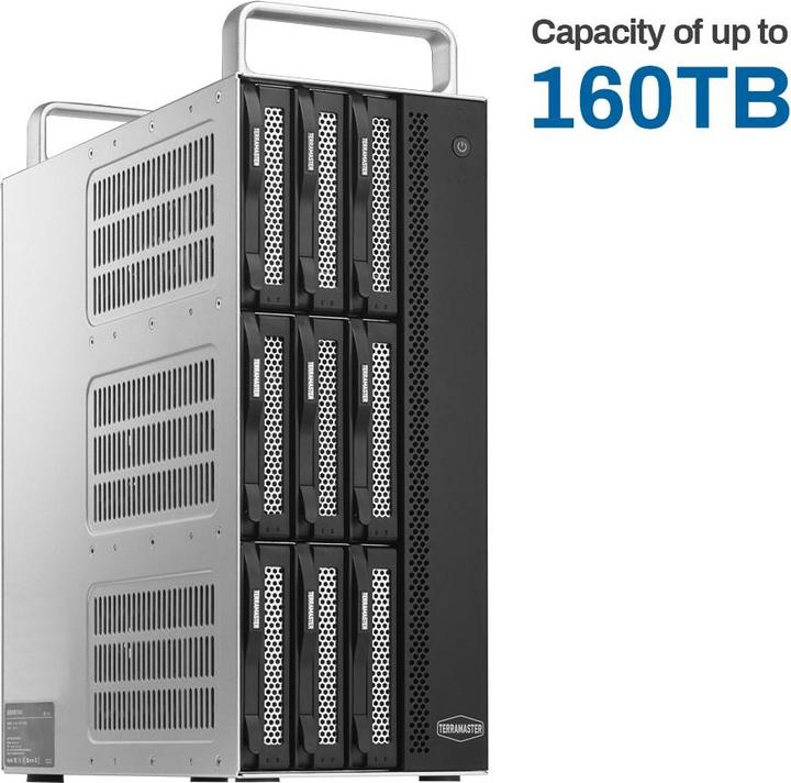 Produktbild Terramaster DAS 8-BAY THUNDERBOLT3 RAID D8-332 0/1/5/10/50/JBOD/Single (3.5")