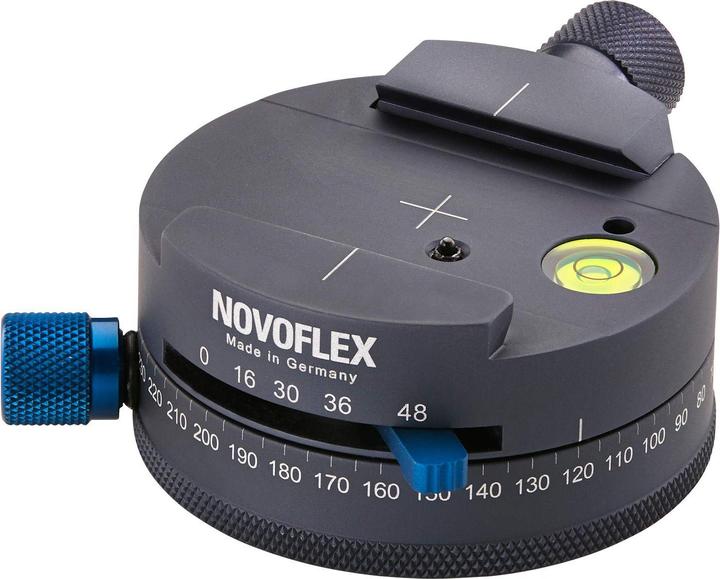 Produktbild Novoflex Panoramaplatte mit Schnellkupplung, Rastungen (Stativ Schnellwechselplatte)