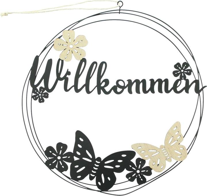 Angela Bruderer Dekohänger «Willkommen»
