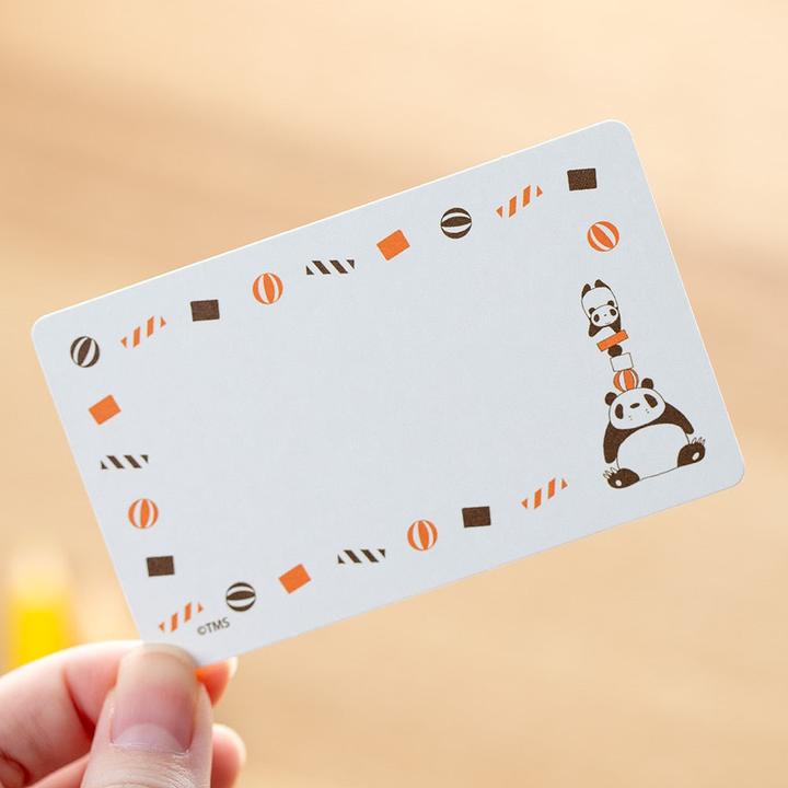 Produktbild Mini-Kartenset Panda und kleiner Panda (Zirkus) (1 Stk.)