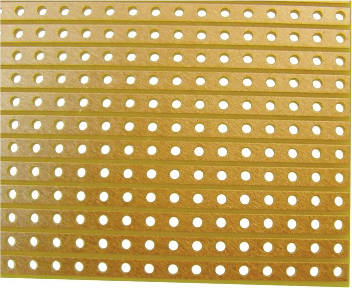 Nährwerte und Zutaten Eneroid Streifenrasterplatine, 160x100mm, RM2,54, für Direktstecker (Platine)