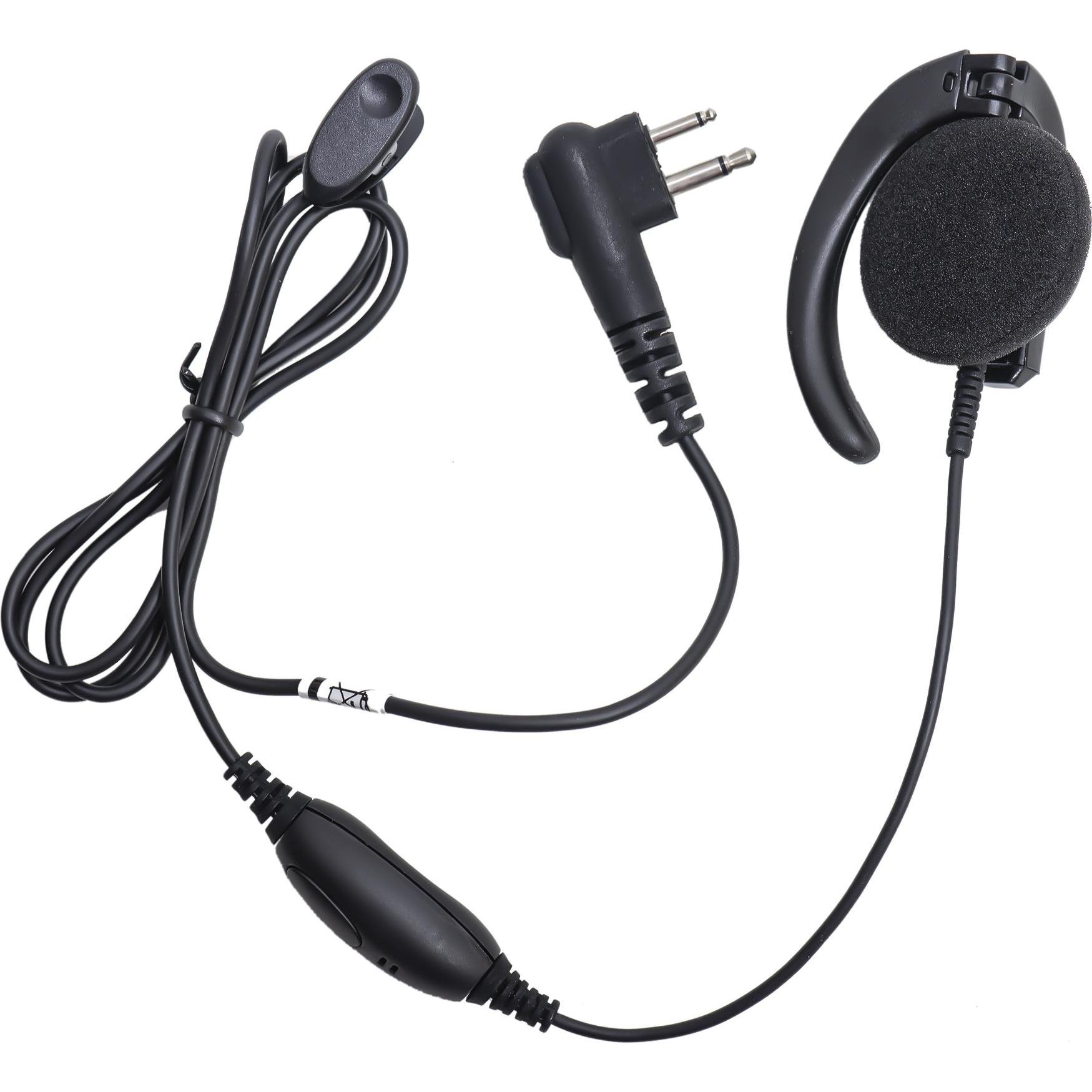 Motorola Kopfhörer mit Mikrofon MDPMLN4443 für XT,CP,DP1000/FT25/65E/FT-4XE, FT-4VE, Walkie-Talkie Zubehör