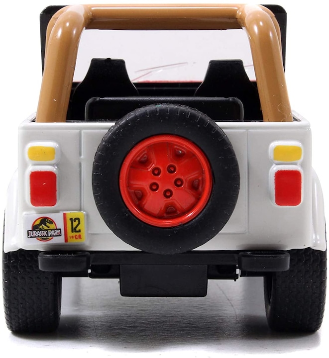 Actual product image Jada Jurassic Park Jeep Wrangler 1:32