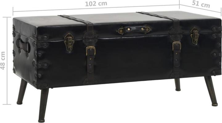 Actual product image vidaXL Couchtisch (102 x 51 x 48 cm)
